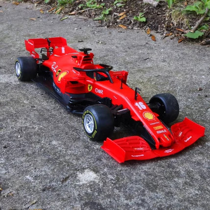 TURBO CHALLENGE - 1:16 KIT VOITURE RADIOCOMMANDEE FERRARI SF1000 - MAQUETTE A MONTER