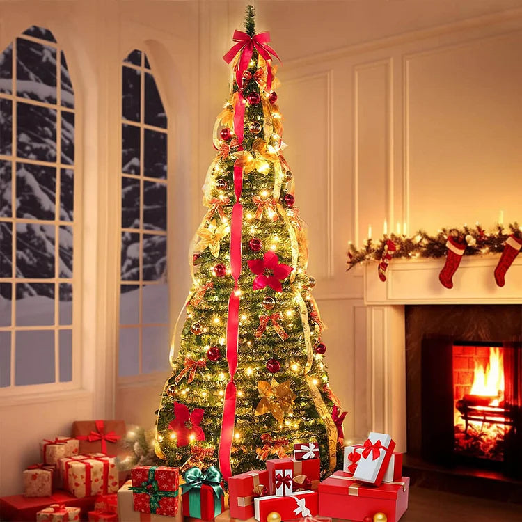 sapin de Noël pliable