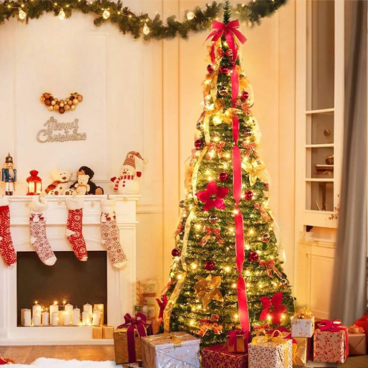 sapin de Noël pliable