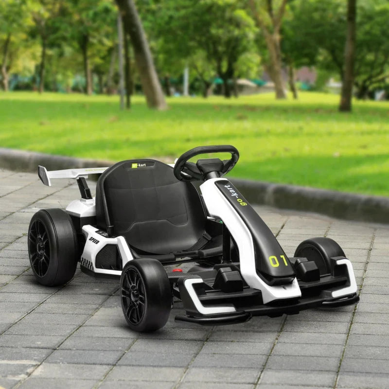 Electric Go Kart with Adjustable Seat