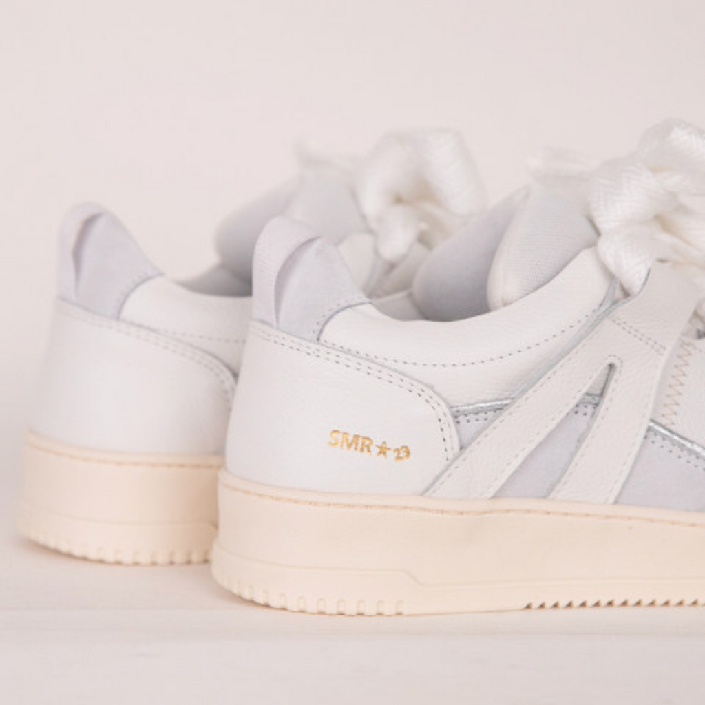 BASKETS SEMELLE COMPENSÉE INNA A241 - BLANC