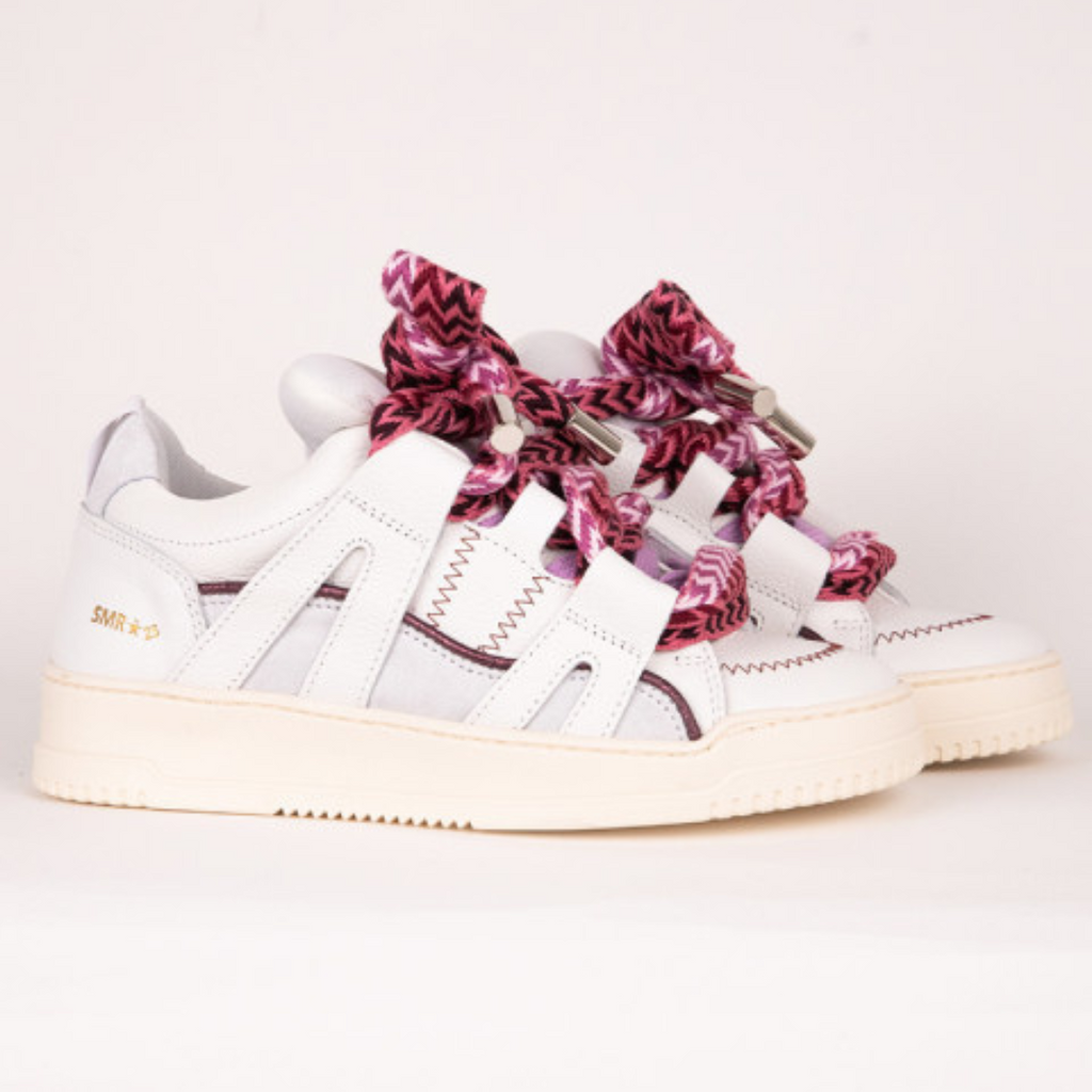 BASKETS SEMELLE COMPENSÉE INNA A241 - FUSHIA
