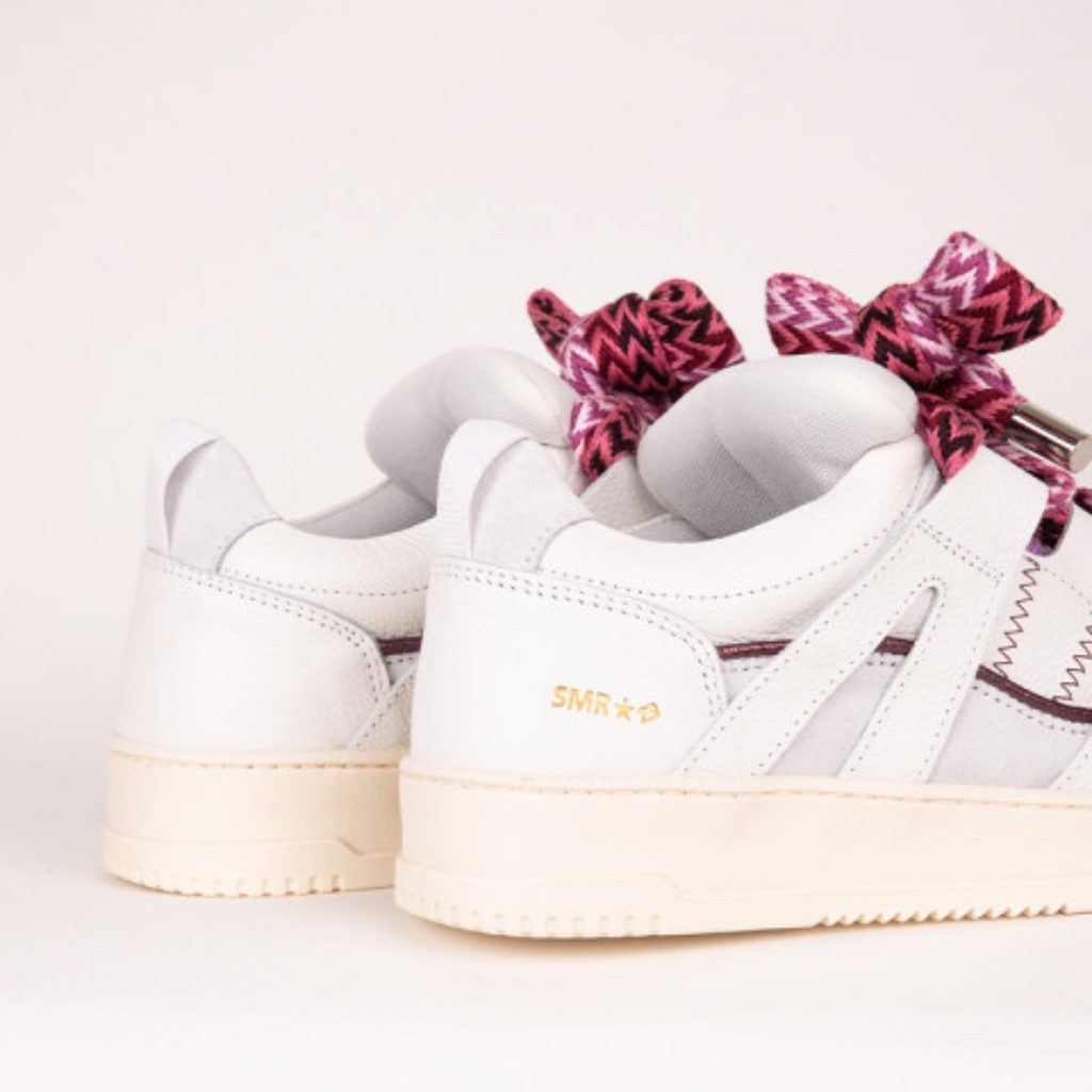 BASKETS SEMELLE COMPENSÉE INNA A241 - FUSHIA
