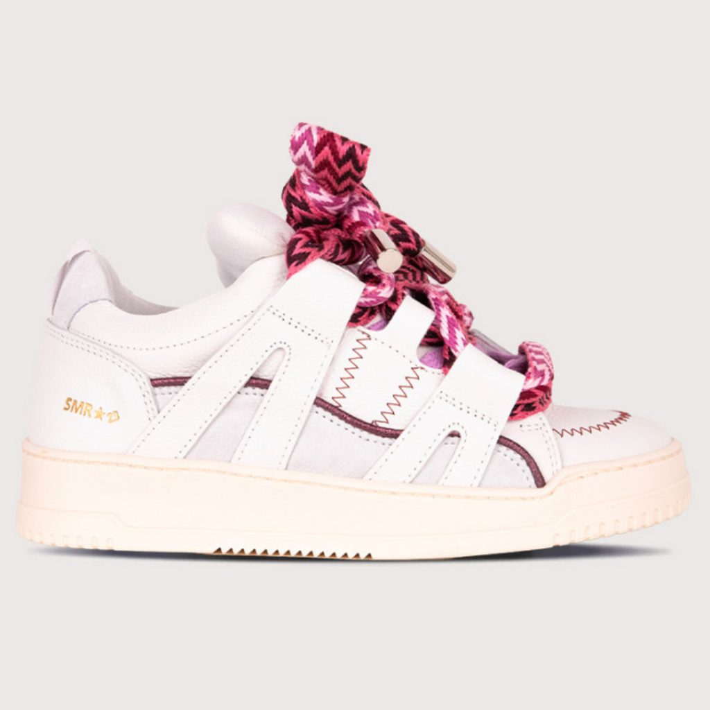 BASKETS SEMELLE COMPENSÉE INNA A241 - FUSHIA