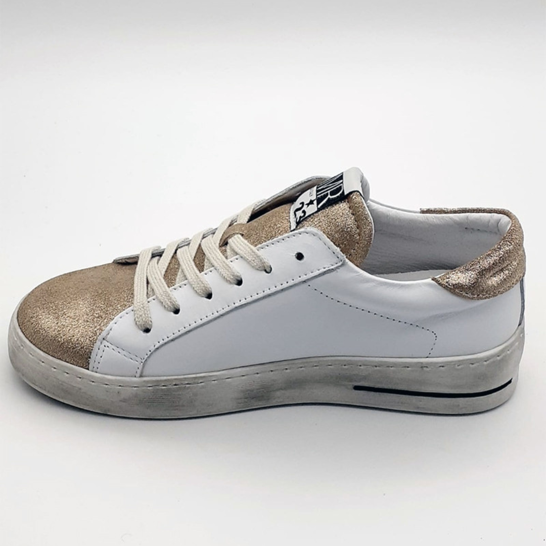BASKET CATRI BASSE WHITE/GOLD 4913