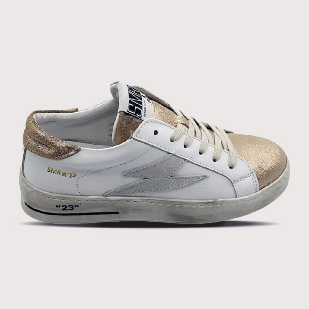 BASKET CATRI BASSE WHITE/GOLD 4913