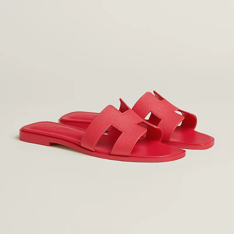 Sandalen Oran - Rosafarbenes Beerenrot