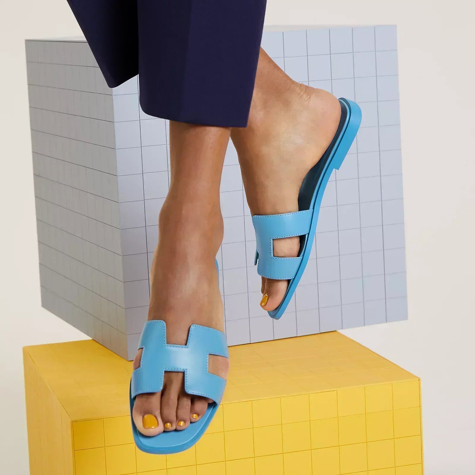 Sandalen Oran – Blue Cameo