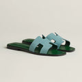 Oran-Sandalen - Wassergrün