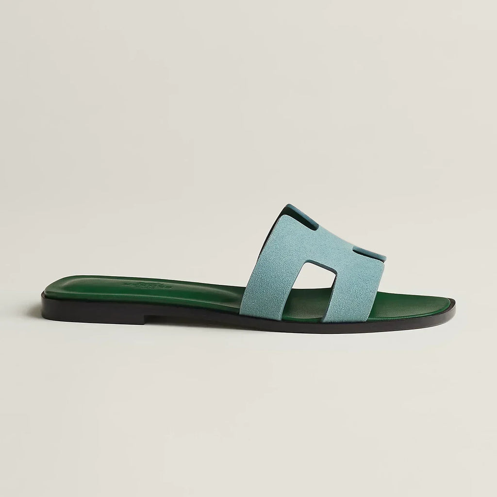 Oran-Sandalen - Wassergrün