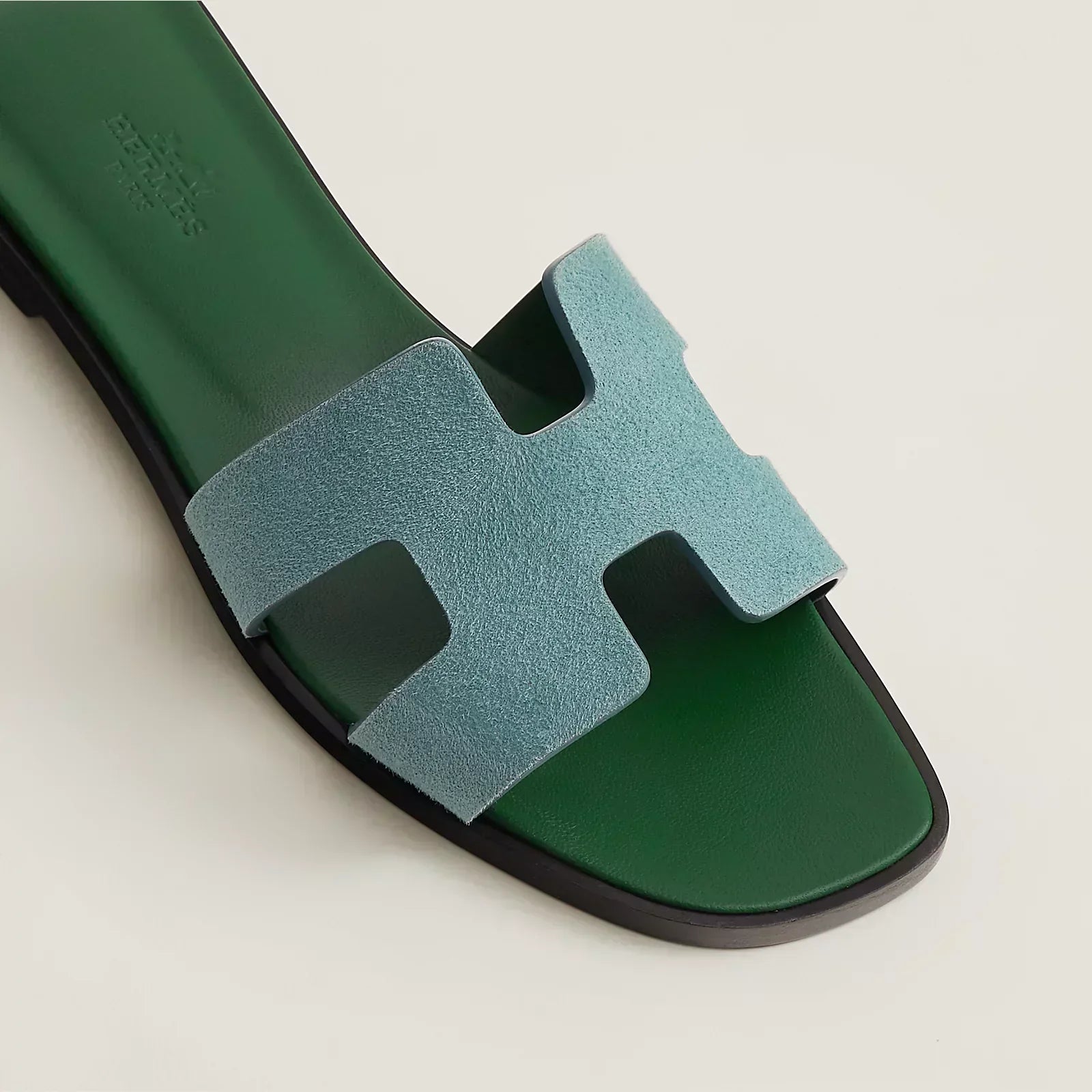 Oran-Sandalen - Wassergrün