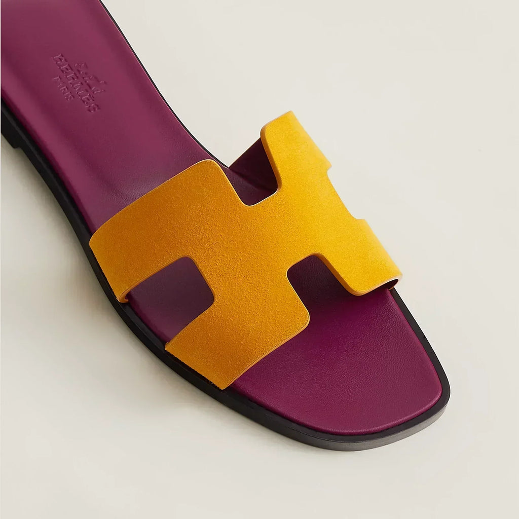 Sandales Oran - Jaune Topaze