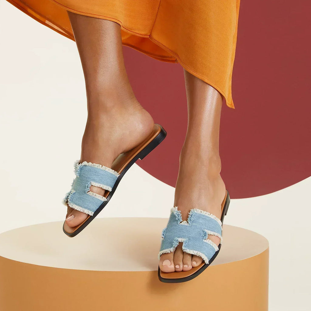 Sandalen Oran – Hellblau